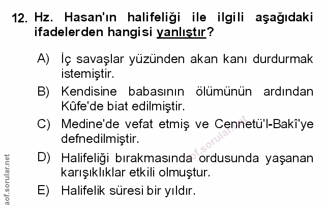 Soru 12