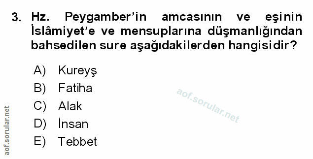 Soru 3