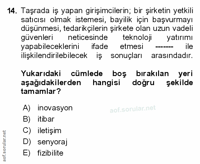 Soru 14