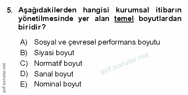 Soru 5