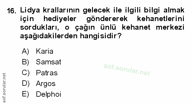 Soru 16