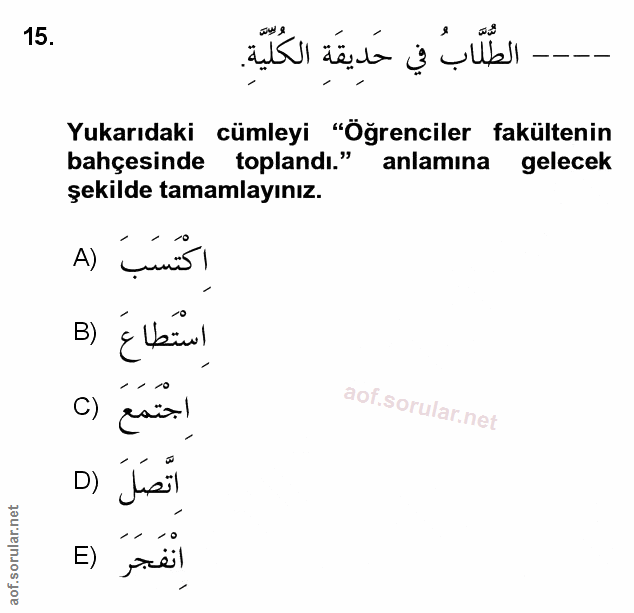 Soru 15