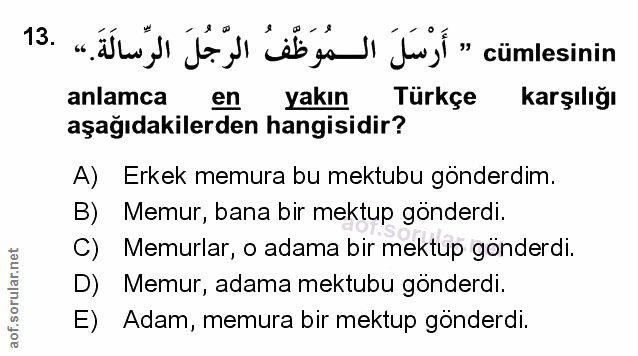 Soru 13