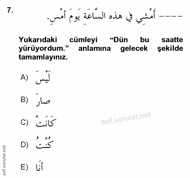 Soru 7
