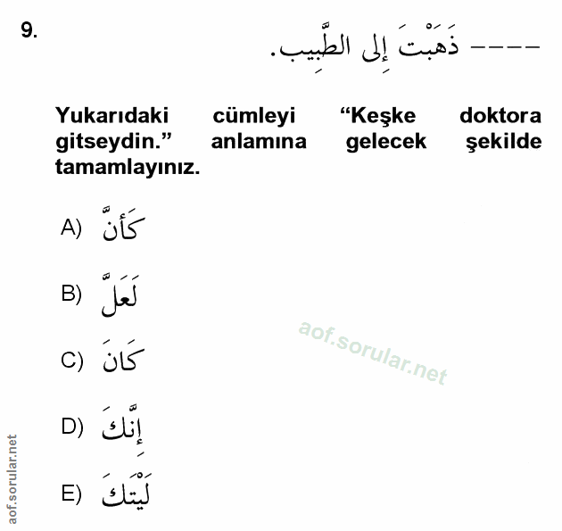 Soru 9
