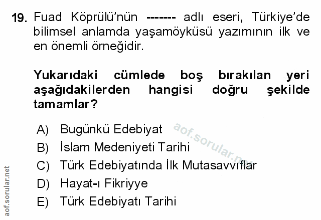 Soru 19