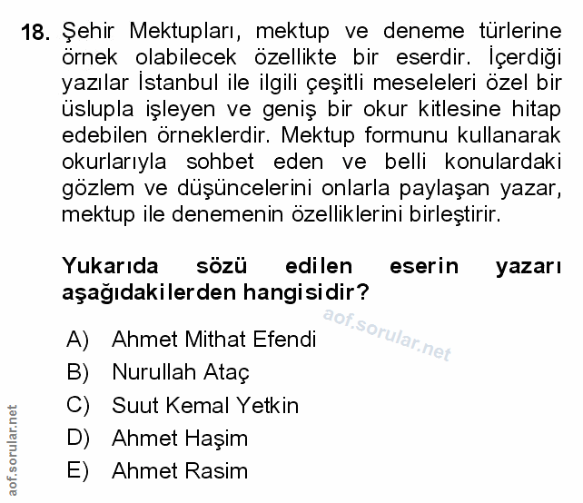 Soru 18