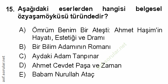 Soru 15