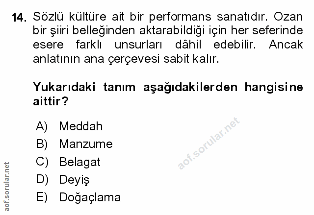 Soru 14