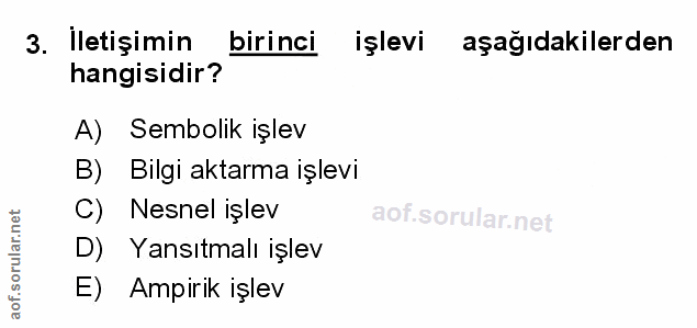Soru 3