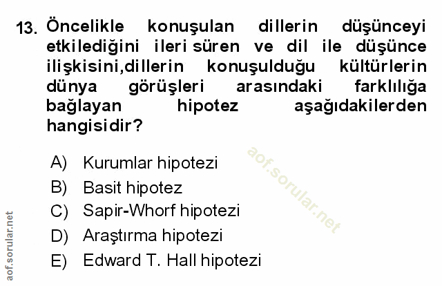 Soru 13