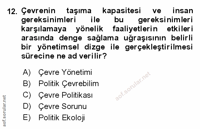 Soru 12