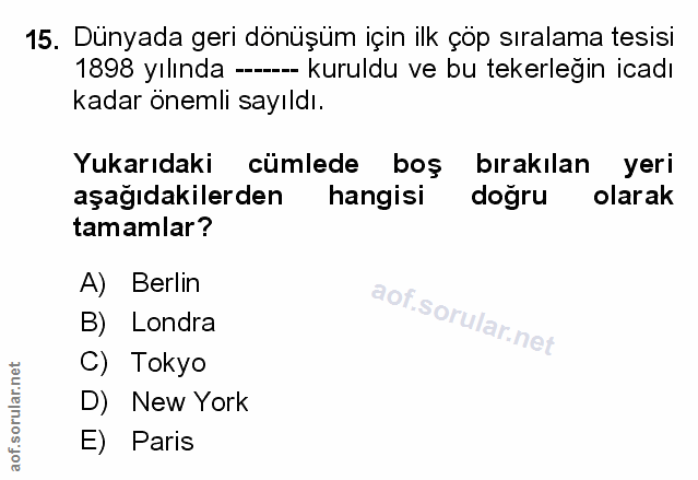 Soru 15