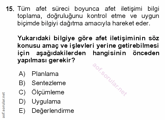 Soru 15