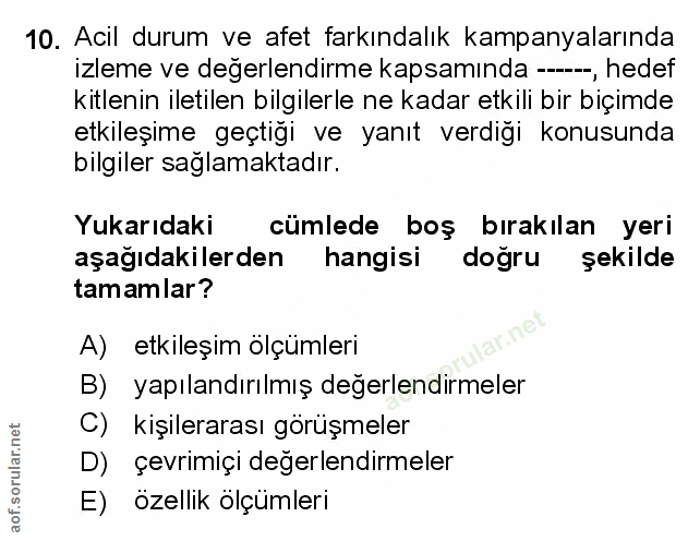 Soru 10