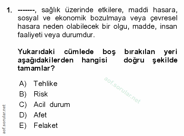 Soru 1