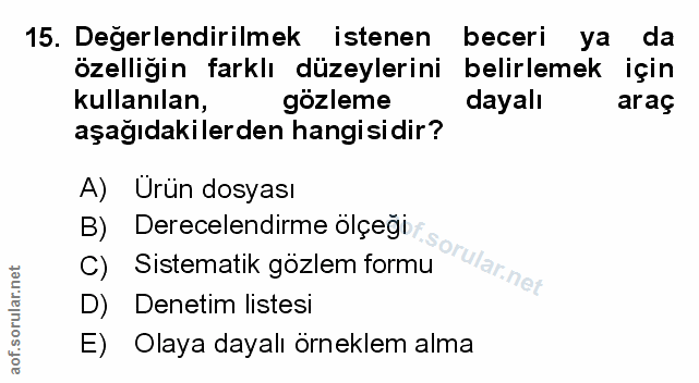 Soru 15