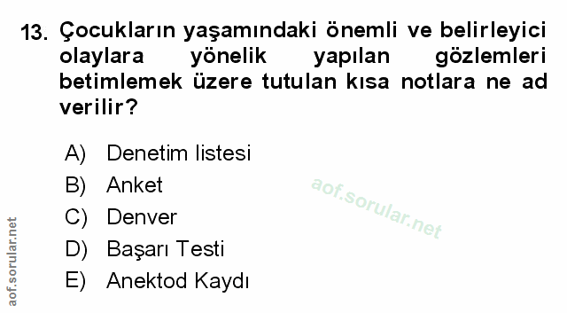 Soru 13