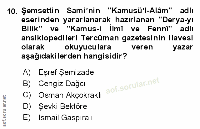 Soru 10