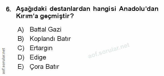 Soru 6