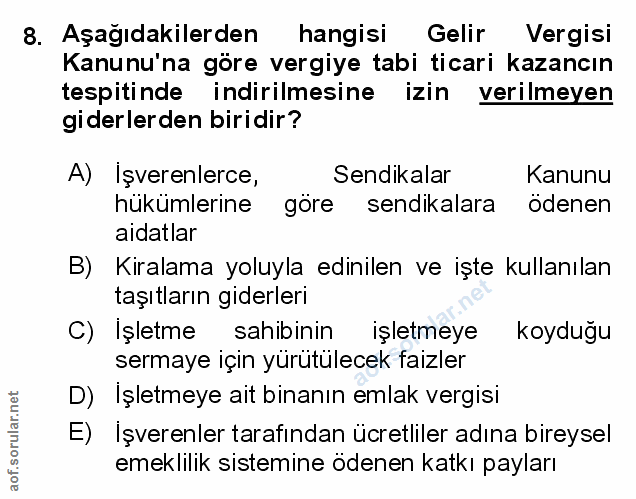 Soru 8