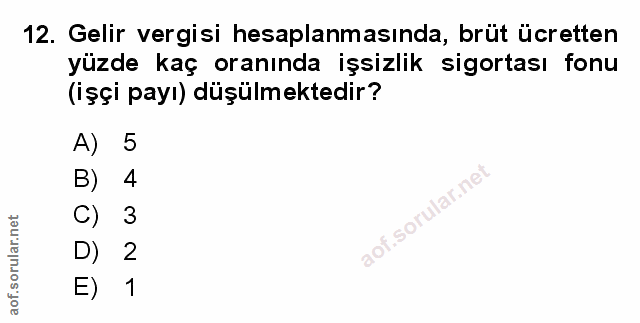 Soru 12