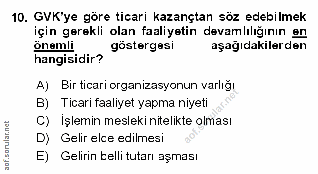 Soru 10