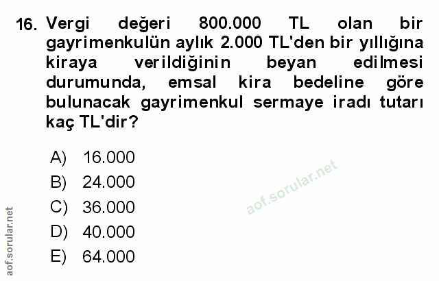 Soru 16