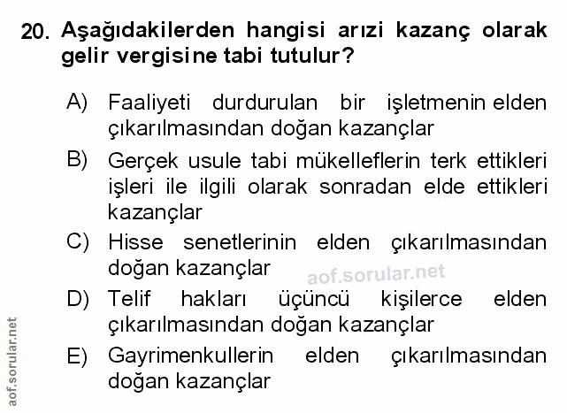 Soru 20