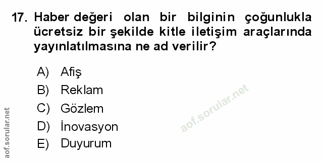 Soru 17