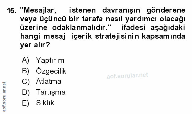 Soru 16