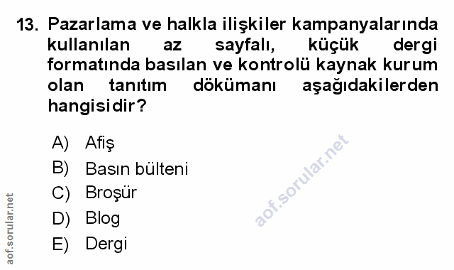 Soru 13