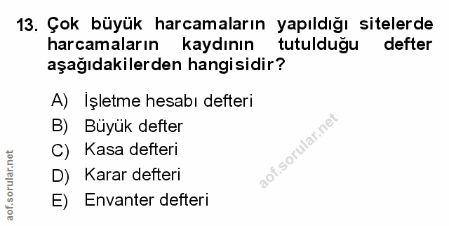 Soru 13