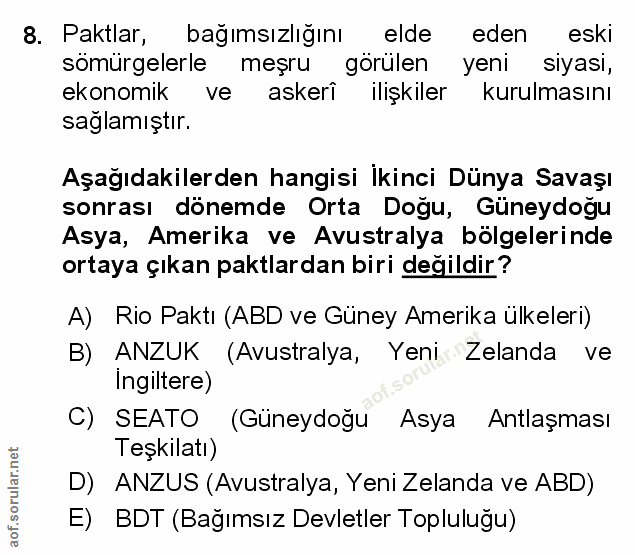 Soru 8