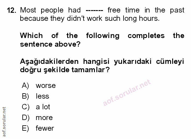 Soru 12