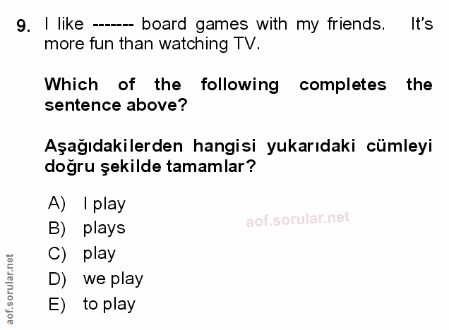 Soru 9