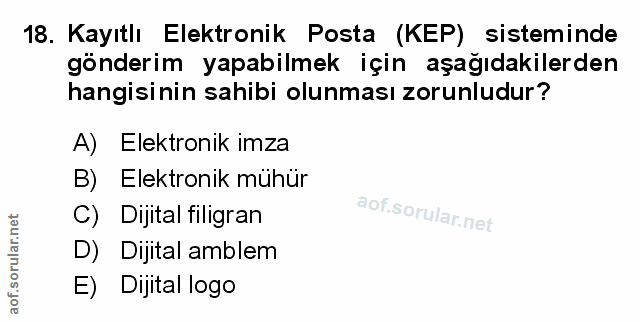 Soru 18