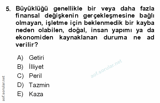 Soru 5