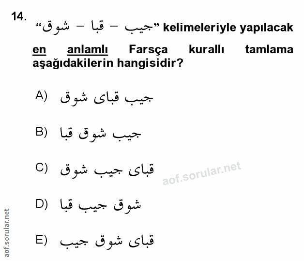 Soru 14
