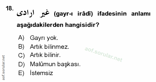 Soru 18