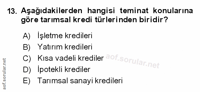 Soru 13