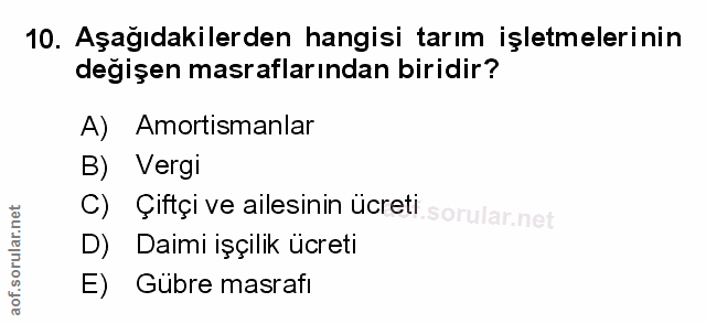 Soru 10