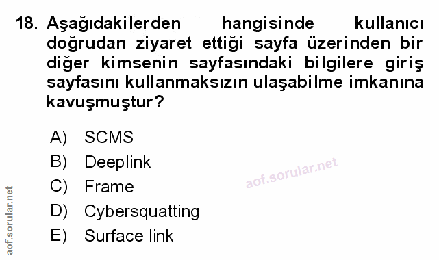 Soru 18