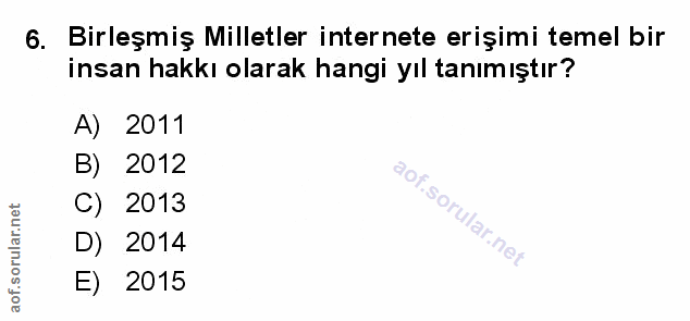 Soru 6