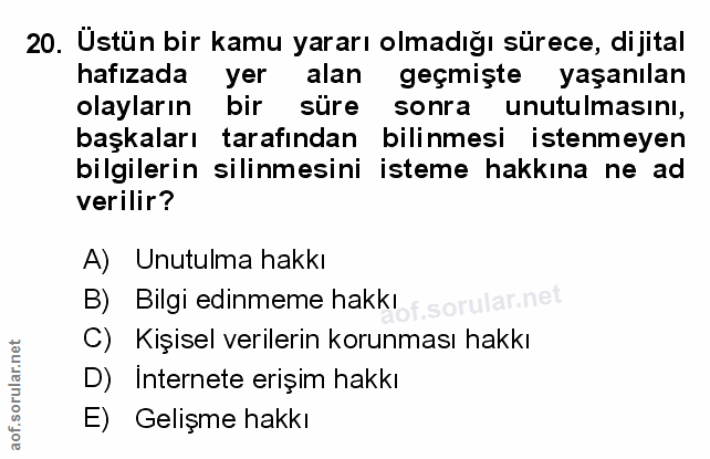 Soru 20