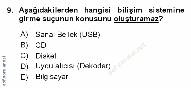 Soru 9