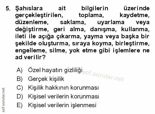 Soru 5