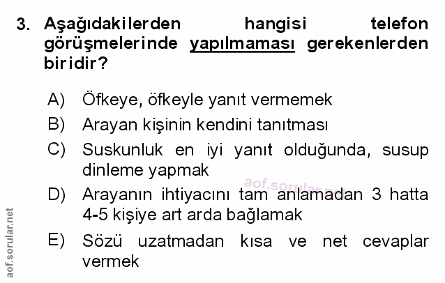 Soru 3