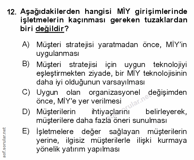 Soru 12