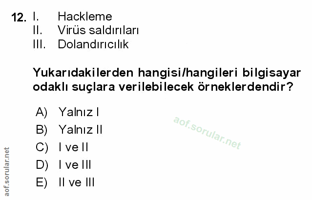 Soru 12